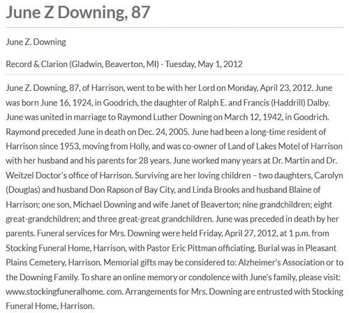 Land of Lakes Motel - May 2012 Former Owner Passes Away (newer photo)